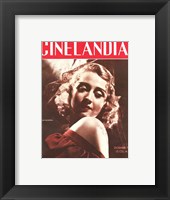 Framed Joan Blondell CINELANDIA Magazine