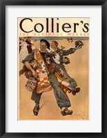 Framed Reuterdahl Colliers Cover June 20 1908