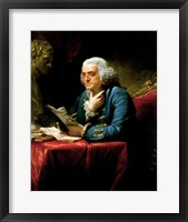 Framed Benjamin Franklin 1767