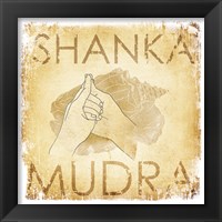 Shanka Mudra (Conch) Framed Print