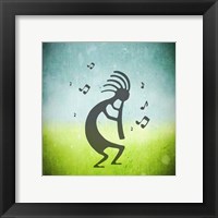 Kokopelli Music III Framed Print