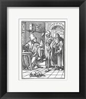 Framed Holbein Dance of Death II