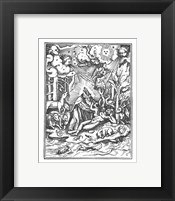 Framed Holbein Dance of  Death I