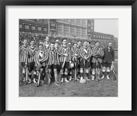 Framed 1909 Lacrosse Team