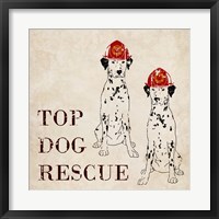 Framed Top Dog Rescue