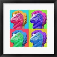 Raptor Marilyn Framed Print