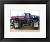 Framed Dragon Heart Monster Truck