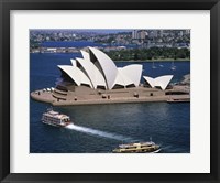 Framed High angle view of an opera house, Sydney Opera House, Sydney, Australia