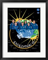 Framed Expedition 19 Crew Poster