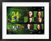 Framed Expedition 24 Matrix Crew Poster