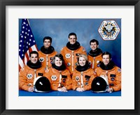 Framed STS 58 Crew