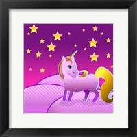 Framed Stary Sky Unicorn