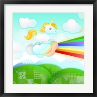 Framed Rainbow Guide Unicorn