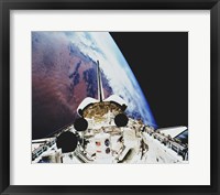 Framed Atlantis STS-45 Payload