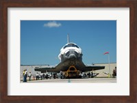 Framed Shuttle Discovery