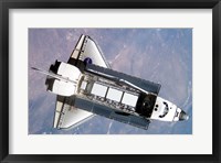 Framed STS-112 Atlantis carrying S1 truss