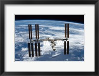 Framed STS-126  ISS Flyaround