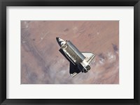 Framed STS-129 Atlantis Separation