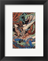 Kuniyoshi Utagawa, Suikoden Series Framed Print