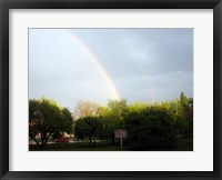 Framed Double Rainbow, Poland