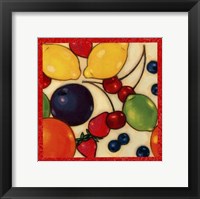 Framed Fruit Medley I