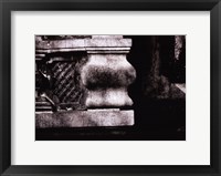 Stone Carving VI Framed Print