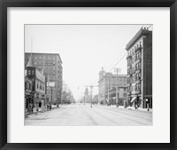 Atlantic Avenue, Atlantic City, NJ Framed Print