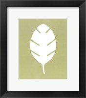 Simple Silhouette II Framed Print