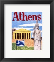 Framed Athens (A)