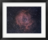 Posette Nebula in Monogelos Framed Print