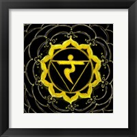 Framed Manipura - Solar Plexus Chakra, Sparkling Jewel