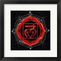 Framed Muladhara - Root Chakra, Support