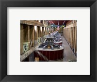 Framed Hoover Dam's generators