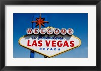 Framed Sign in daytime, Las Vegas, Nevada