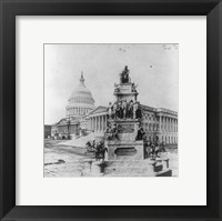 Framed Lincoln Monument