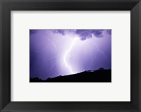 Framed Lightning Strike 2007