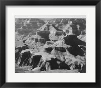 Framed View of rock formations, Grand Canyon National Park,  Arizona, 1933