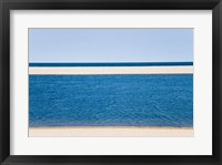 Panoramic view of the sea, Cape Cod, Massachusetts, USA Framed Print