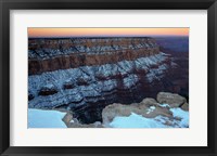 Framed South Rim Grand Canyon National Park Arizona USA