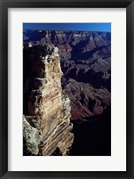 Grand Canyon National Park with Dark Sky Framed Print