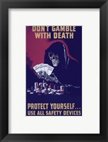 Framed Don't Gamble With Death