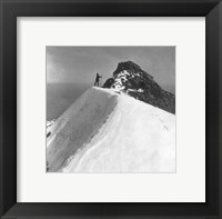 Washington - Mount Rainier Top of Gibralter Rock Framed Print