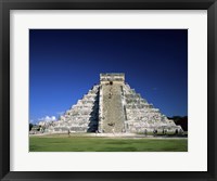 Framed Pyramid, El Castillo, Chichen Itza Mayan, Yucatan, Mexico