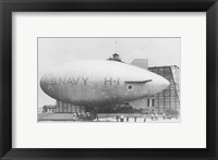 Framed H Class Blimp