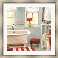 Framed Tranquil Bath II