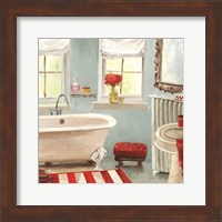 Framed Tranquil Bath II