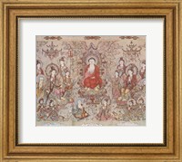 Framed Chang Sheng Wen Buddha