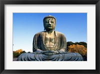 Statue of Buddha, Daibutsu, Kamakura, Tokyo, Japan Framed Print