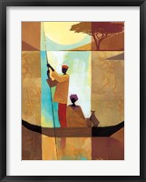 On the River II Framed Print