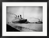 Framed Titanic's Tugboats